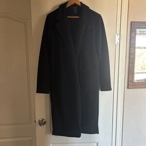 Forever21 Black Long Coat